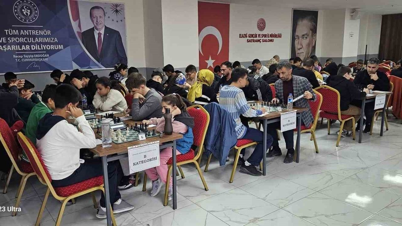 2025 Elazığ Cumhuriyet Kupası ELO Satranç Turnuvası Tamamlandı