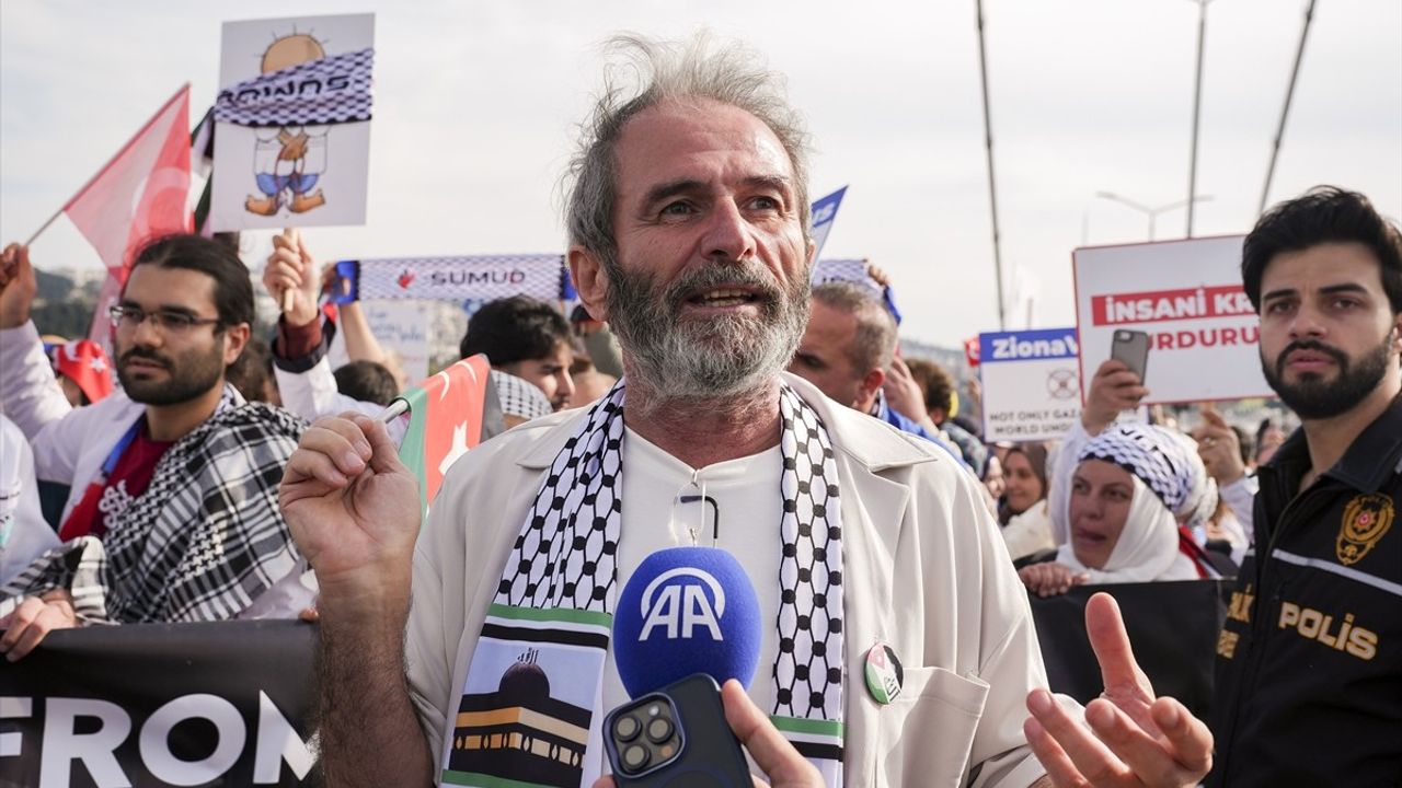 47. İstanbul Maratonu'nda Coşkulu Halk Koşusu