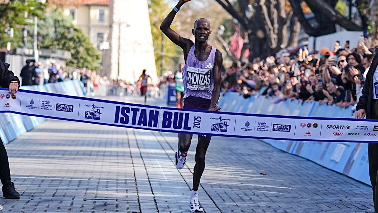 47. İstanbul Maratonu'nda Rhonzas Lokitam Kilimo Şampiyon Oldu