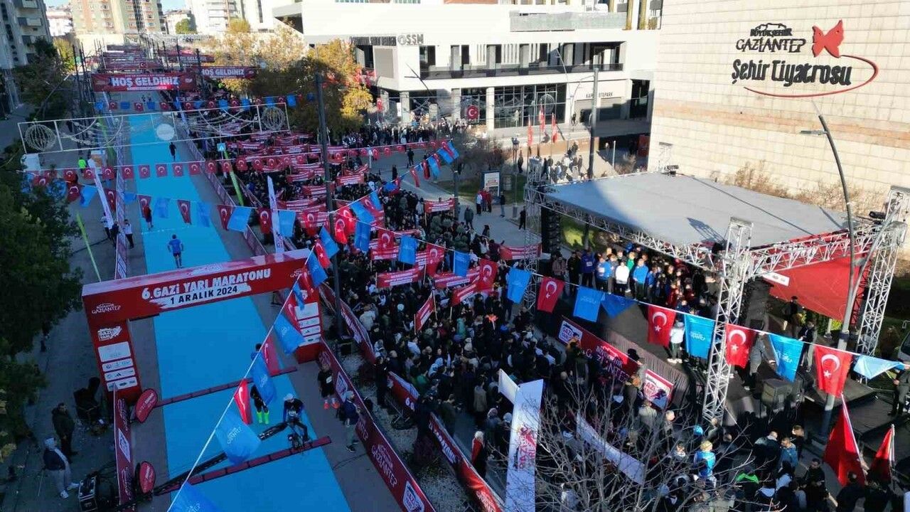 7’nci Gazi Yarı Maratonu ve Halk Yürüyüşü 30 Kasım 2025'te