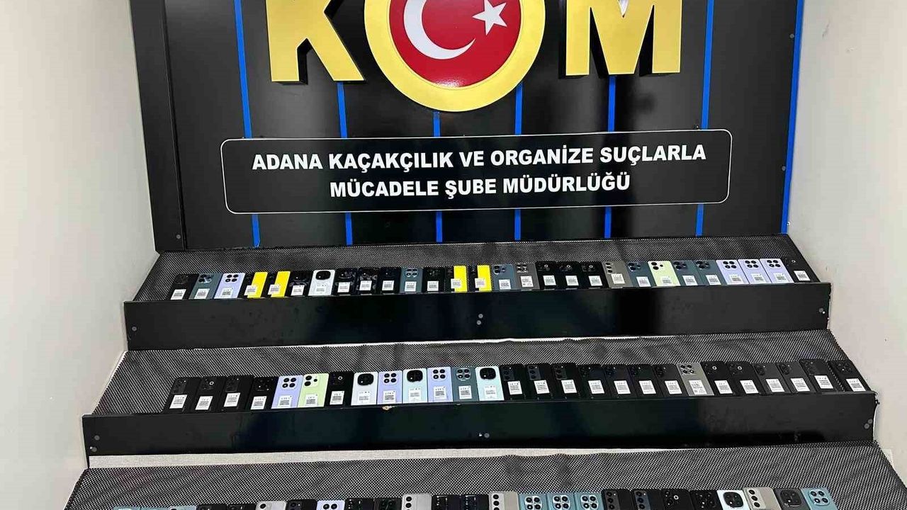 Adana’da 3 milyon TL’lik kaçakçılık operasyonu