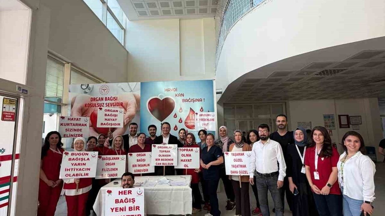 Adana'da Organ Bağışı Farkındalığı Etkinliği