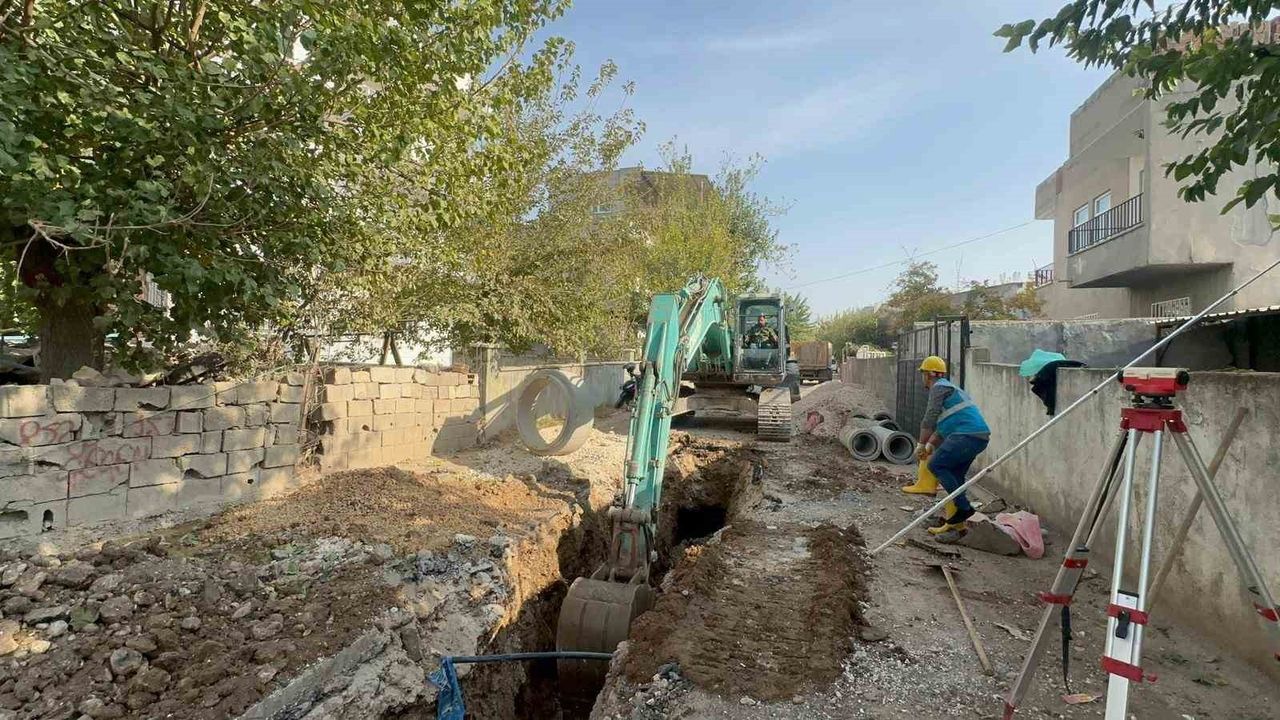 Adıyaman’da çarşı merkezinde eş zamanlı altyapı ve üstyapı çalışmaları