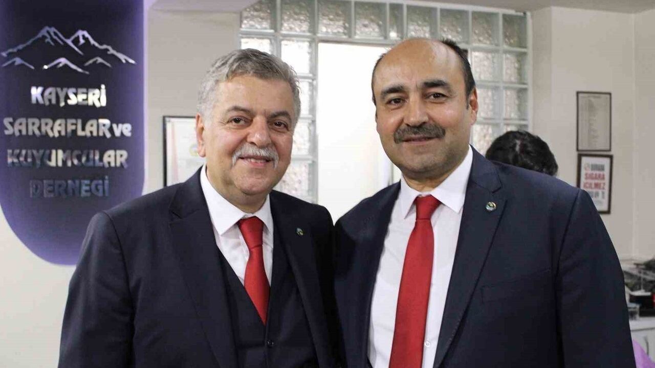 Adnan İncetoprak, Kayseri Sarraflar ve Kuyumcular Derneği'nin Yeni Başkanı