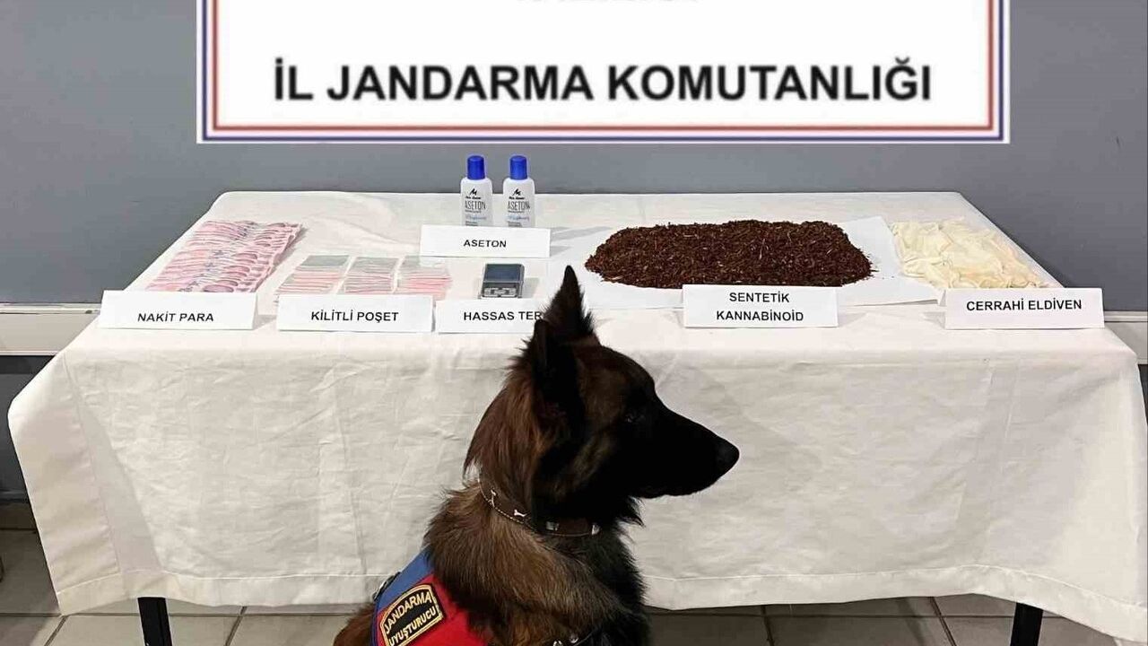 Afyonkarahisar'da Asetonla İşlenmiş 700 Gram Uyuşturucu ve Tütünle Yakalanan 2 Kişi Tutuklandı