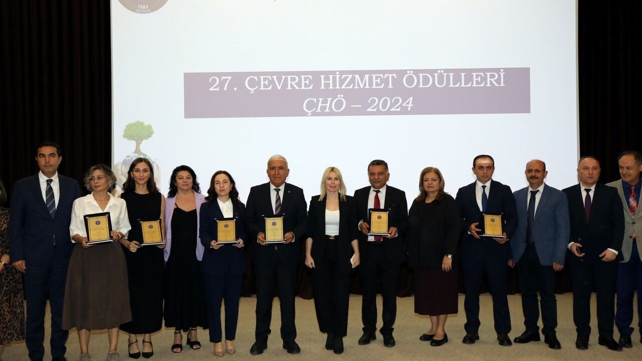 Akdeniz Üniversitesi Çevre Hizmet Ödülleri 27. yılında sahiplerini buldu
