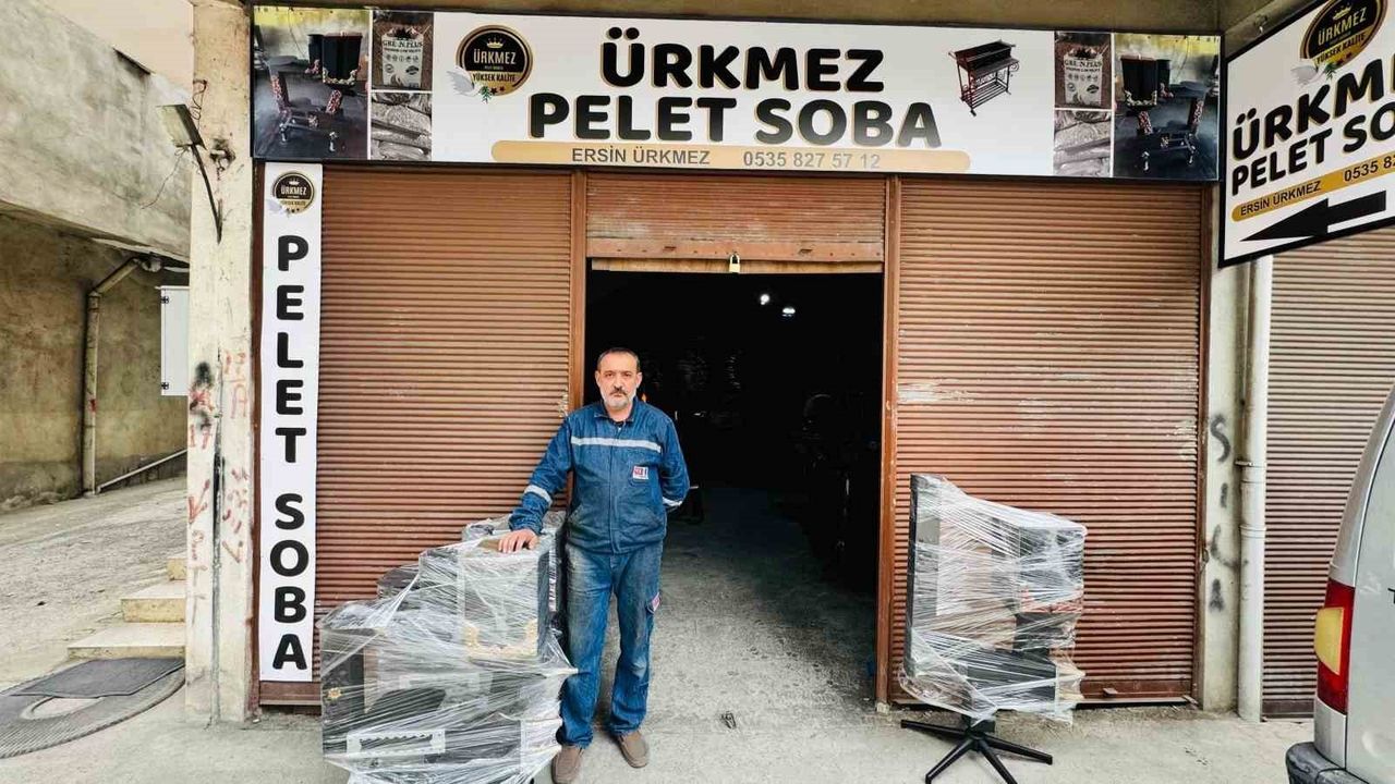 Alaplı'da üretilen pelet sobalar yurtiçi ve yurtdışında talep görüyor
