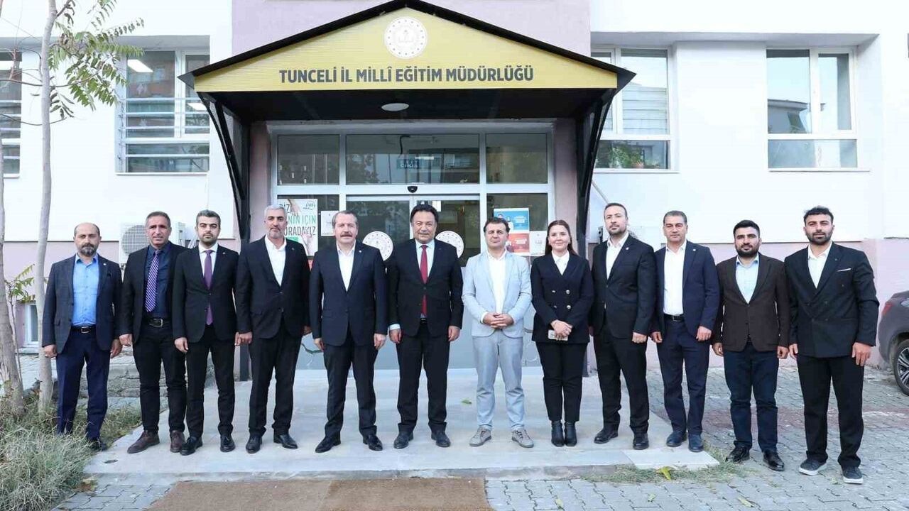 Ali Yalçın Tunceli İl Divan Toplantısı'nda Teşkilatla Buluştu
