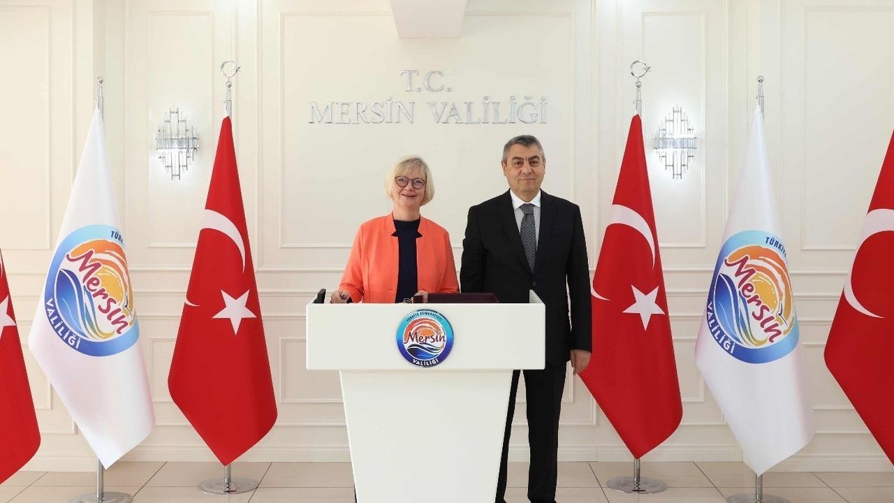 Almanya'nın Mersin Temasları: Büyükelçi Sorg'dan Vali Toros'a Ziyaret