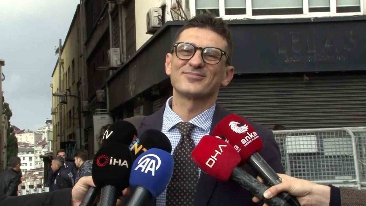 Andrea Minguzzi, Papa 14. Leo ile İstanbul’da görüştü