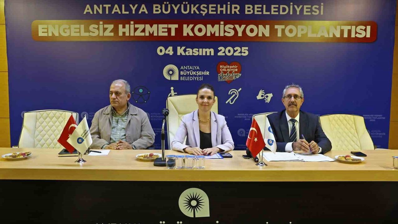 Antalya Büyükşehir: 2025'in İlk 10 Ayında 1710 Engelsiz Ulaşım Hizmeti