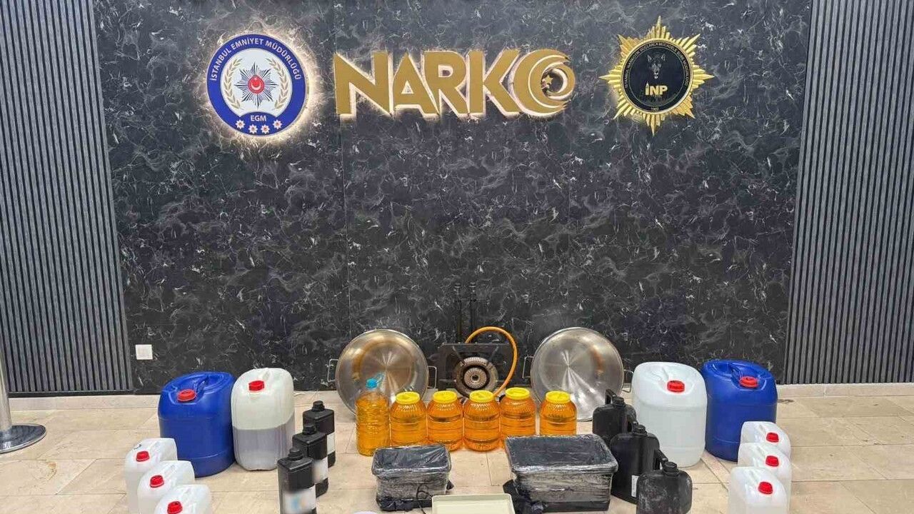 Arnavutköy'de lüks villada narkotik operasyonu: 47 kilo 180 gram ele geçirildi