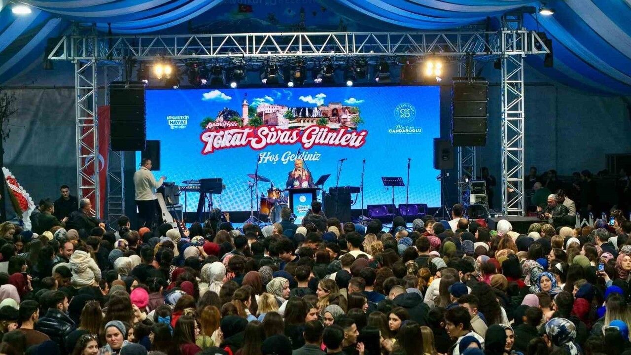 Arnavutköy'de Tokat-Sivas Memleket Günleri coşkuyla başladı