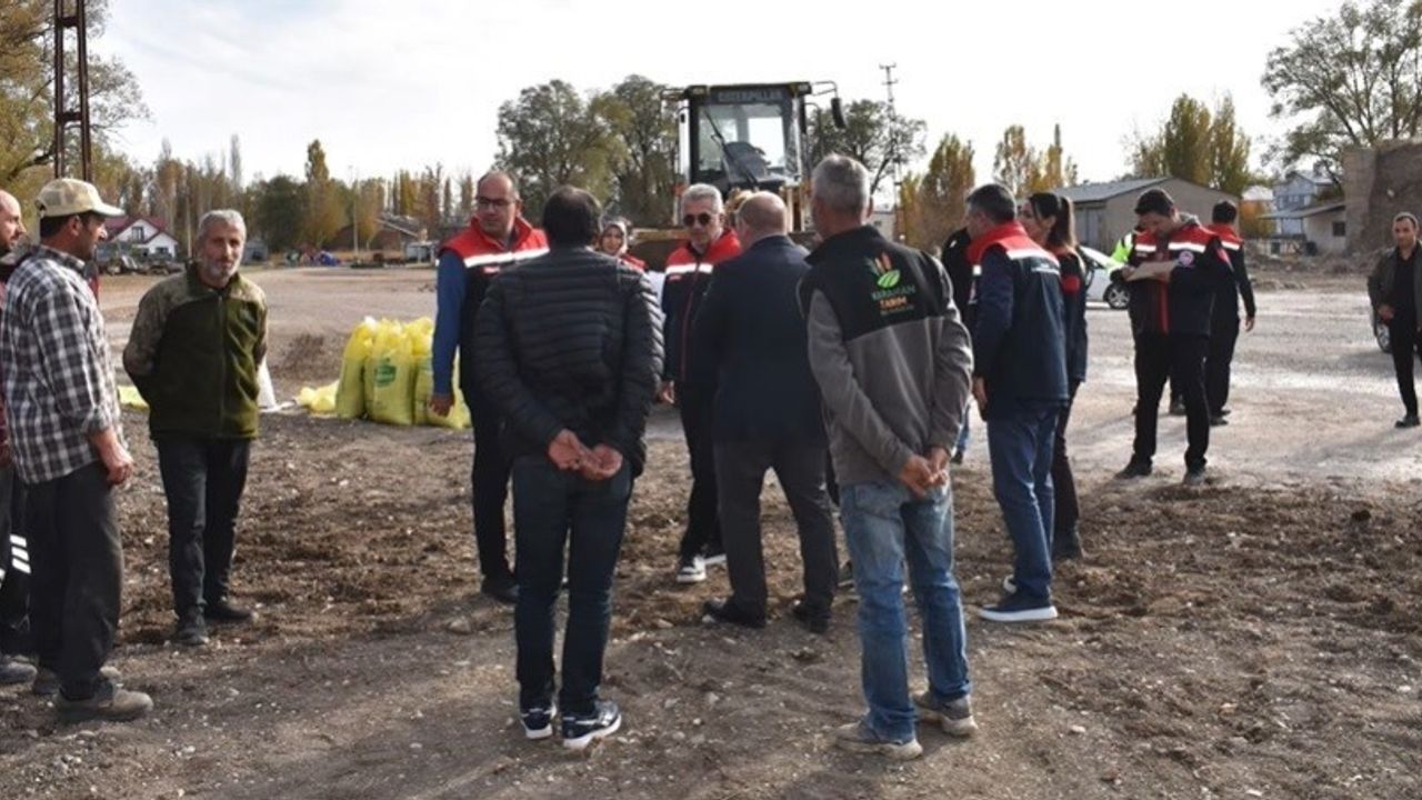 Arpalı'da 64 Dekarlık Suni Mera Tesisi Kuruldu