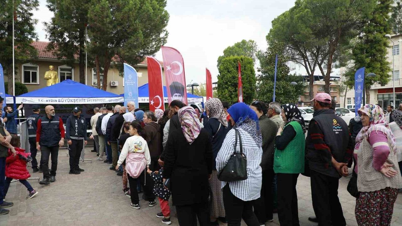 Aydın Büyükşehir’den Çine’de ata tohumlarıyla ücretsiz fide dağıtımı