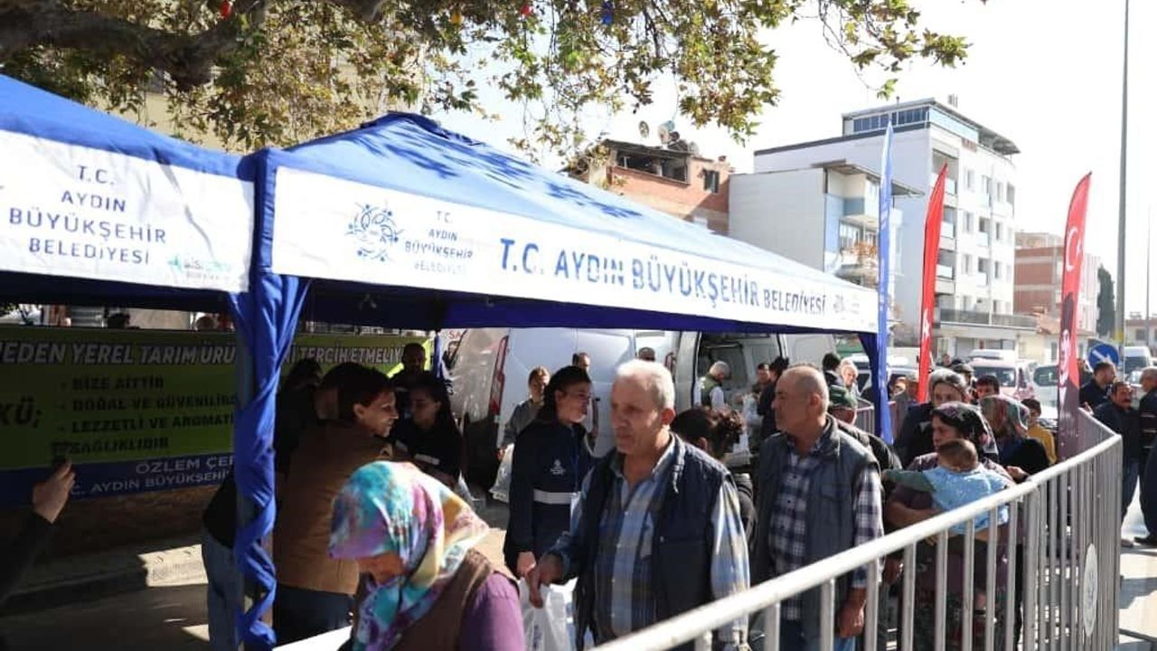 Aydın Büyükşehir, Germencik’te binlerce kışlık fidenin dağıtımını gerçekleştirdi