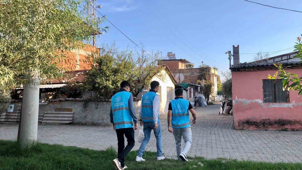 Aydın'da Gençlerden Örnek Dayanışma Projesi