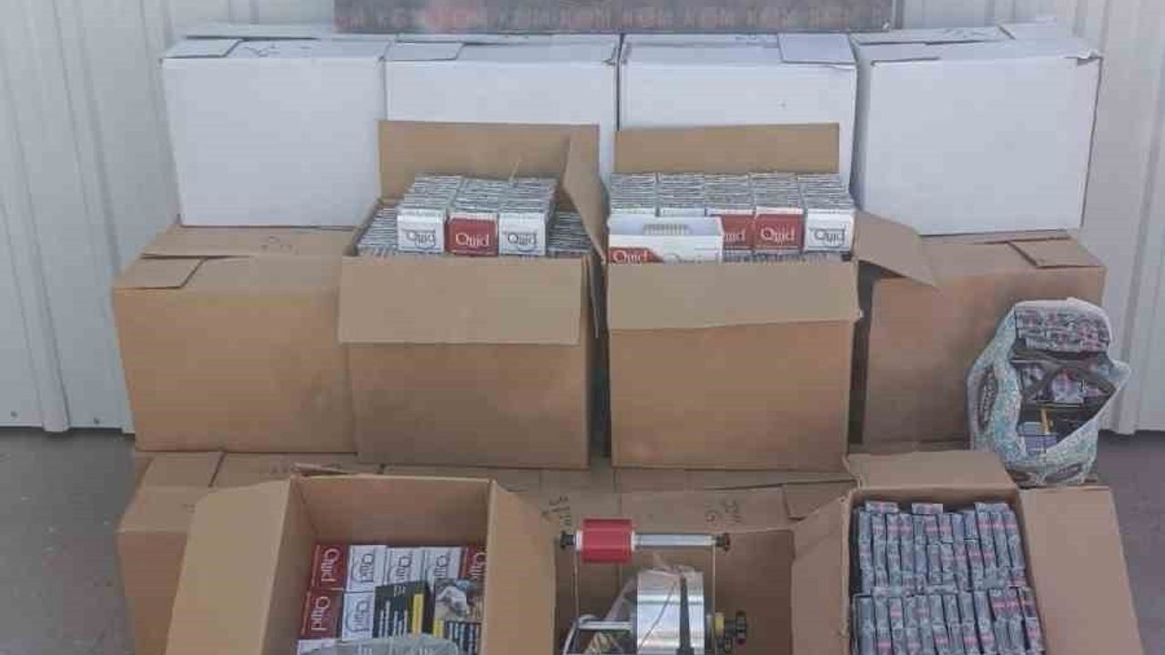 Aydın'da Kaçak Sigara Operasyonu: 260 Bin Makaron Ele Geçirildi
