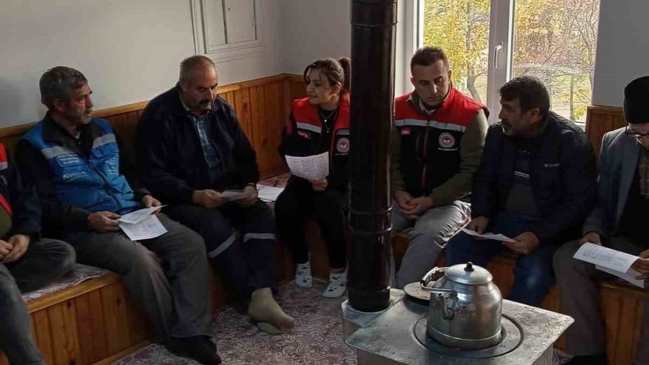 Aydıntepe’de üreticilere tarımsal destek ve planlama anlatıldı