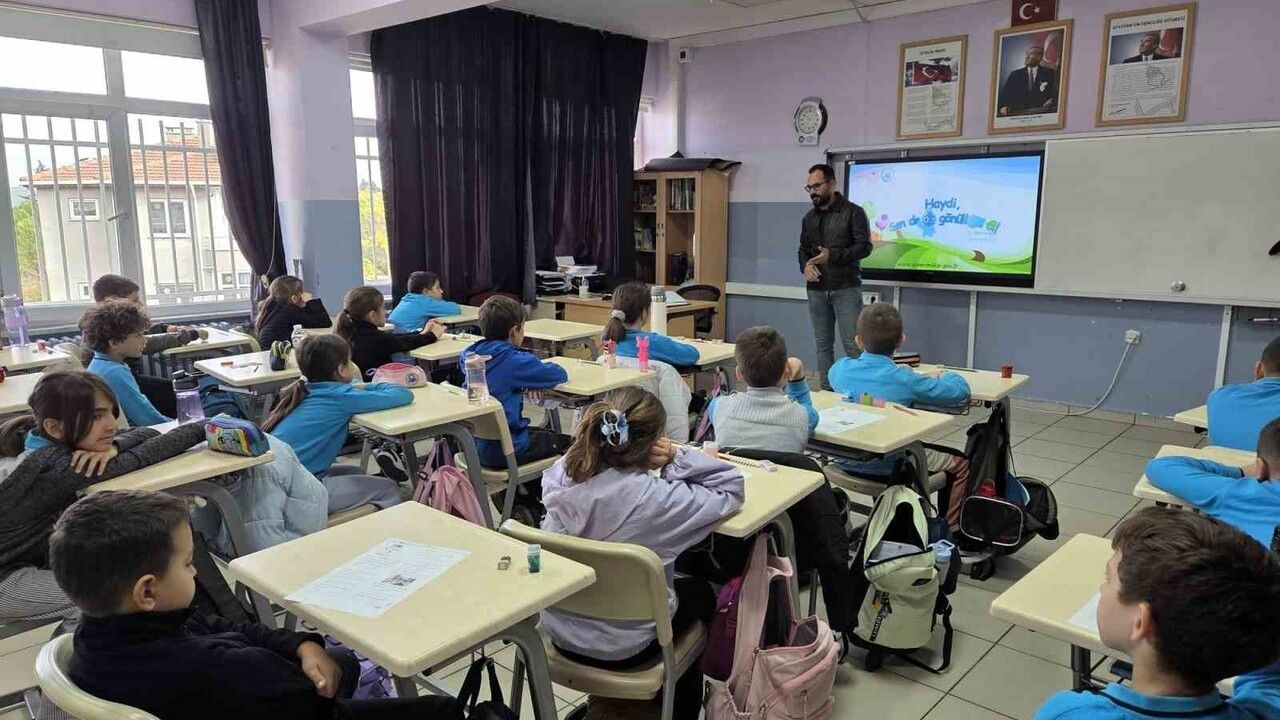 Babaeski’de ilkokul öğrencilerine su verimliliği ve gıda eğitimi