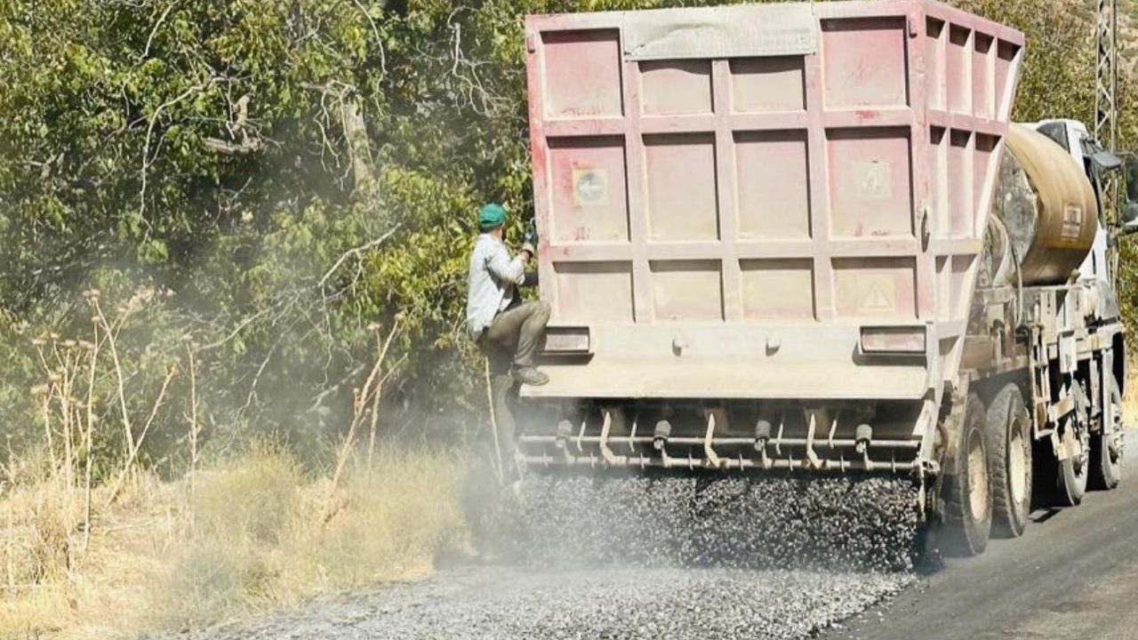 Bağlar Köyü Yolunda Asfalt Çalışmaları Tamamlandı
