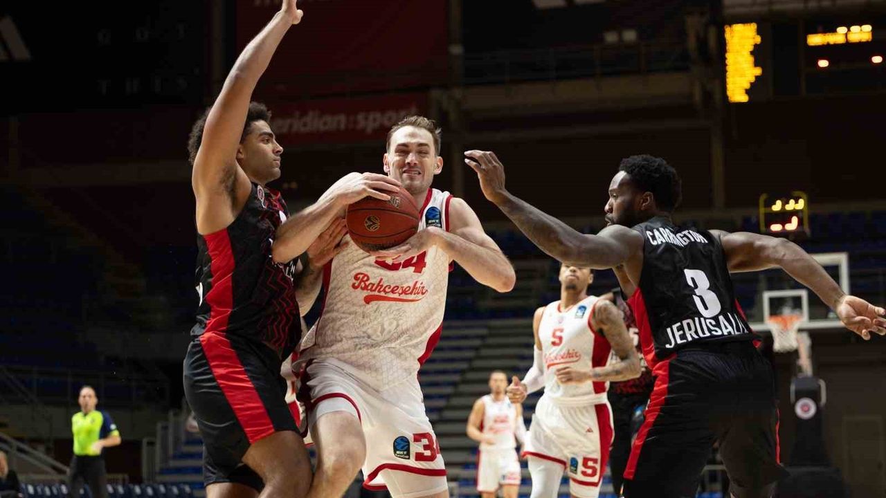 Bahçeşehir Koleji Eurocup Maçında Hapoel Jerusalem'a Yenildi