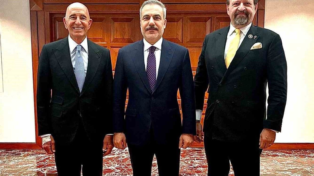 Bakan Fidan, ABD'li Yetkililer Tom Barrack ve Sebastian Gorka ile Görüştü