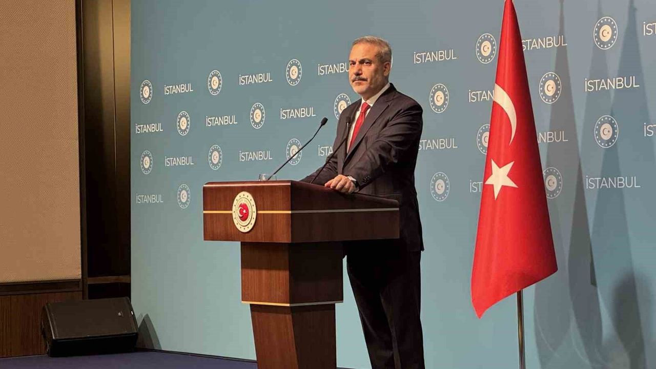 Bakan Fidan Gazze Konulu Toplantıda Açıklamalarda Bulundu