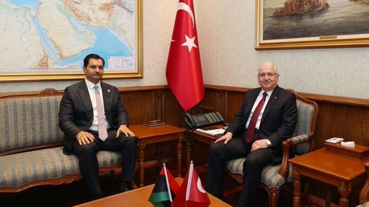 Bakan Güler, Libya Ulusal Ordusu Genel Komutan Yardımcısı Hafter’i Ankara’da Kabul Etti
