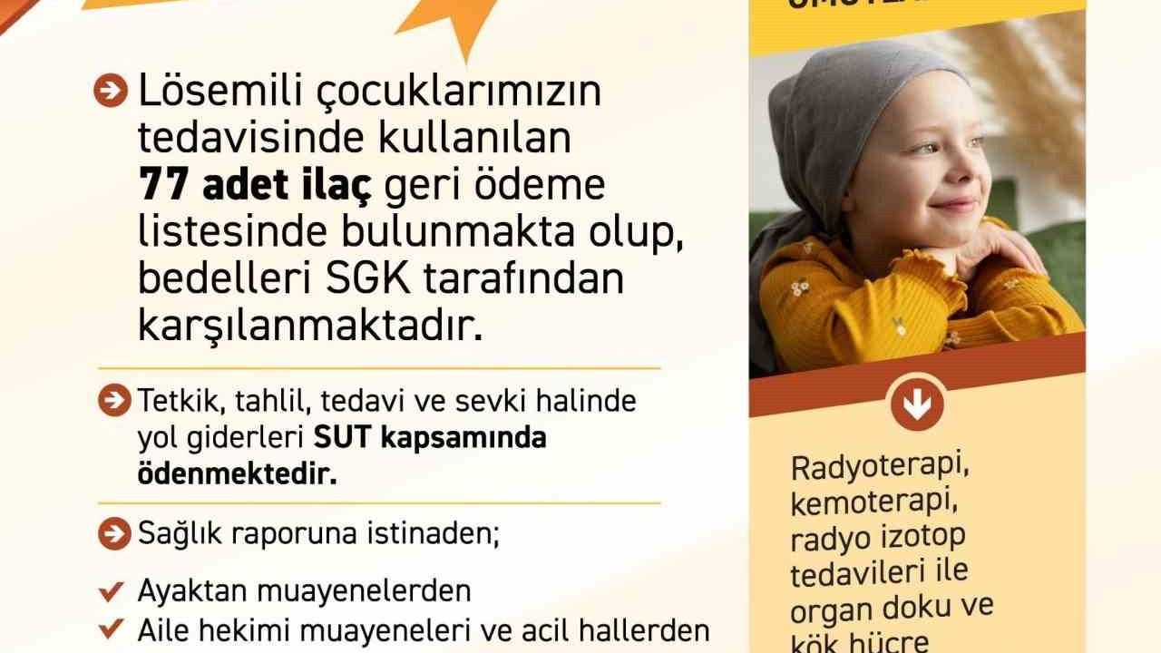 Bakan Işıkhan: Lösemili Çocuklara SGK Desteği