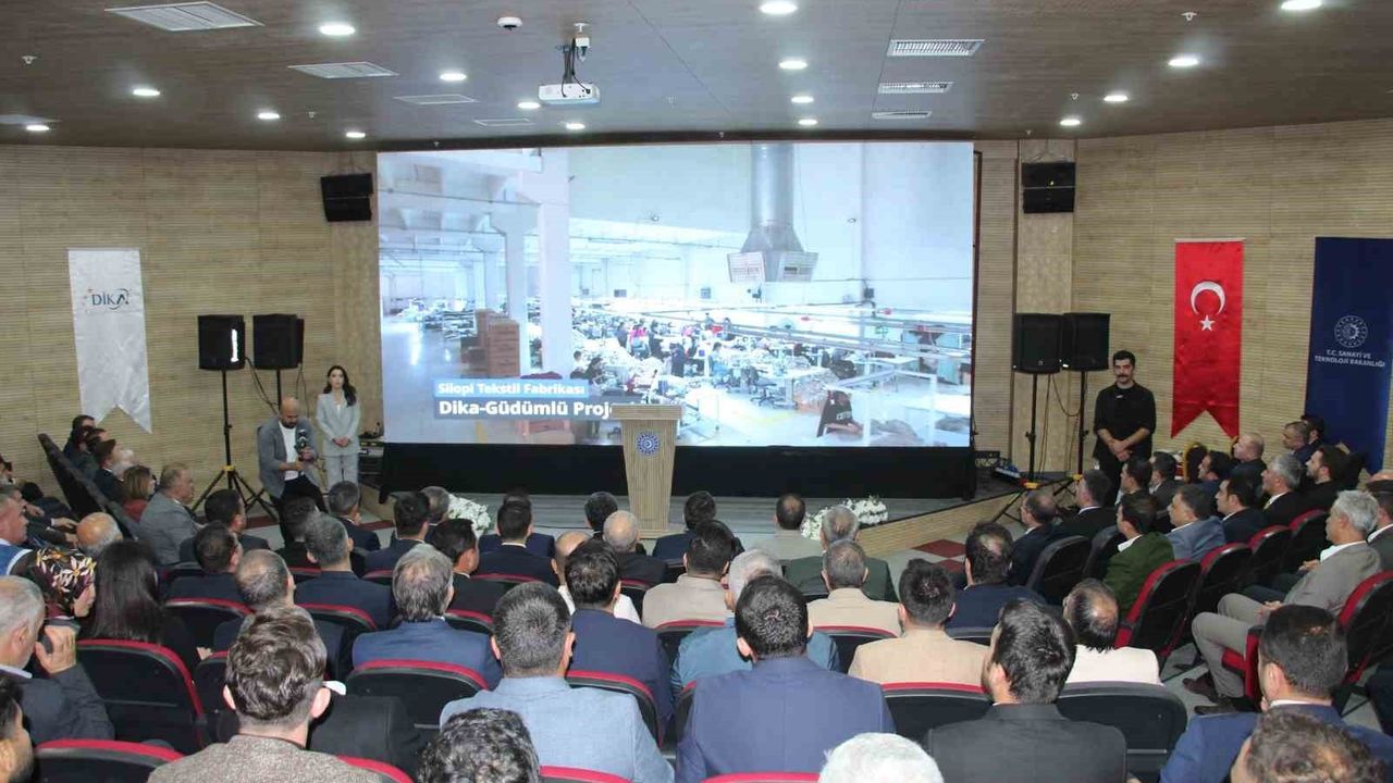 Bakan Kacır: Şırnak’ta 341 milyon liralık 11 yeni proje hayata geçiriliyor