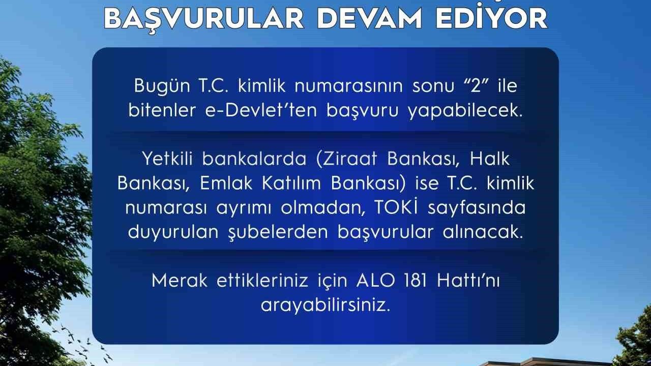 Bakan Kurum: Yüzyılın Konut Projesi'ne ilk günde 936 bin 159 başvuru