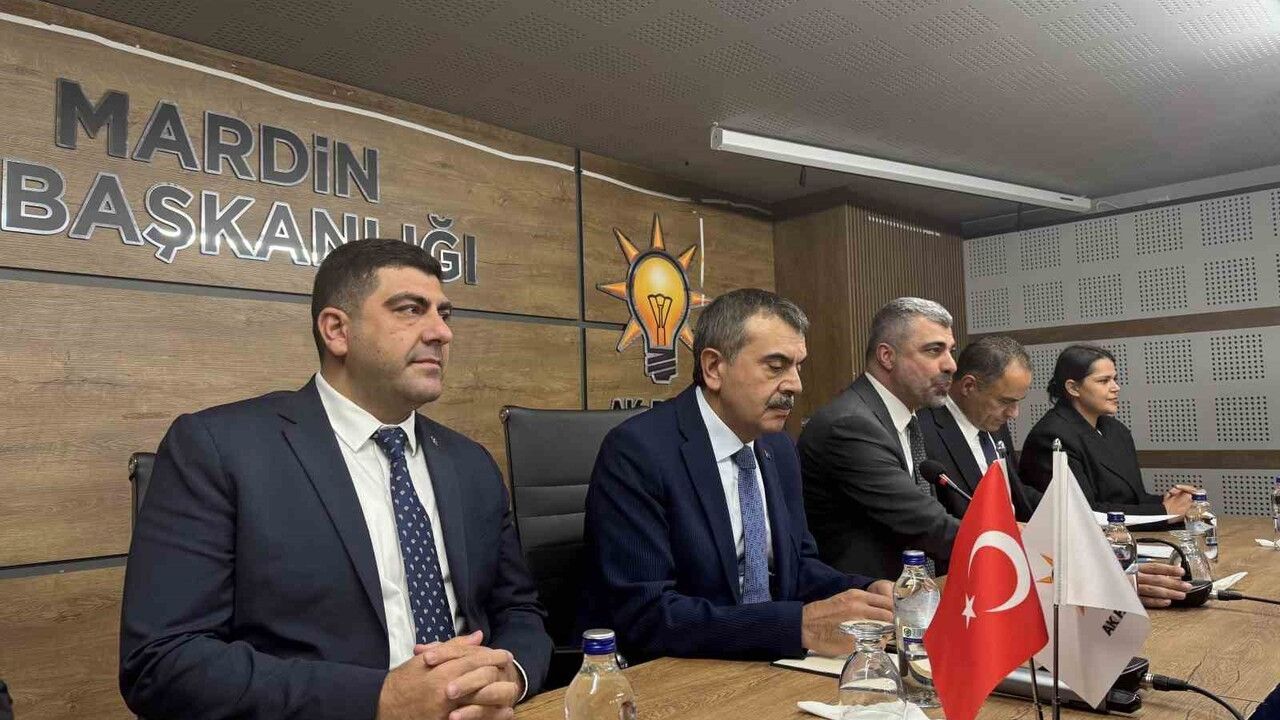 Bakan Tekin Mardin'de: 80 yılda yapılan kadar derslik, teknoloji ve öğretmen ataması