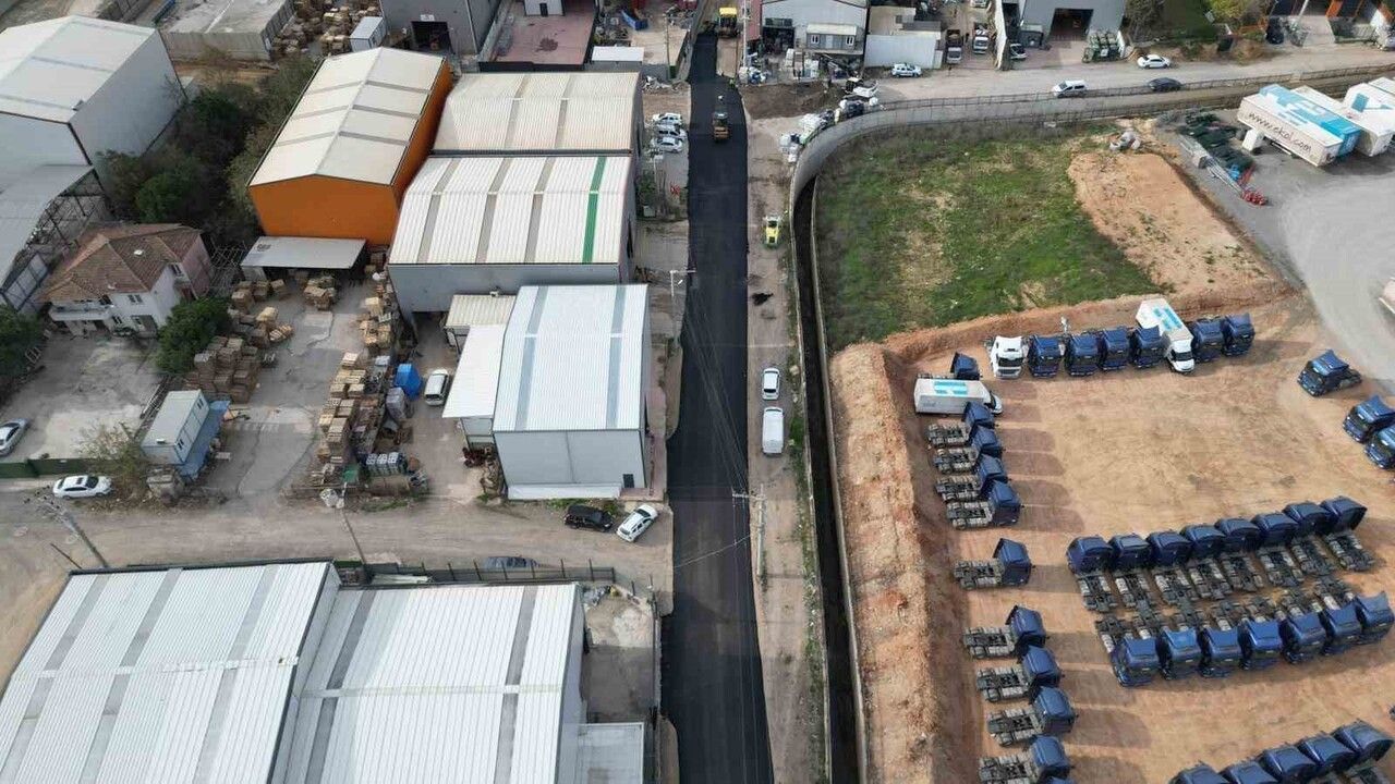 Balçık Mahallesi Parseller'de yollar asfalta kavuştu