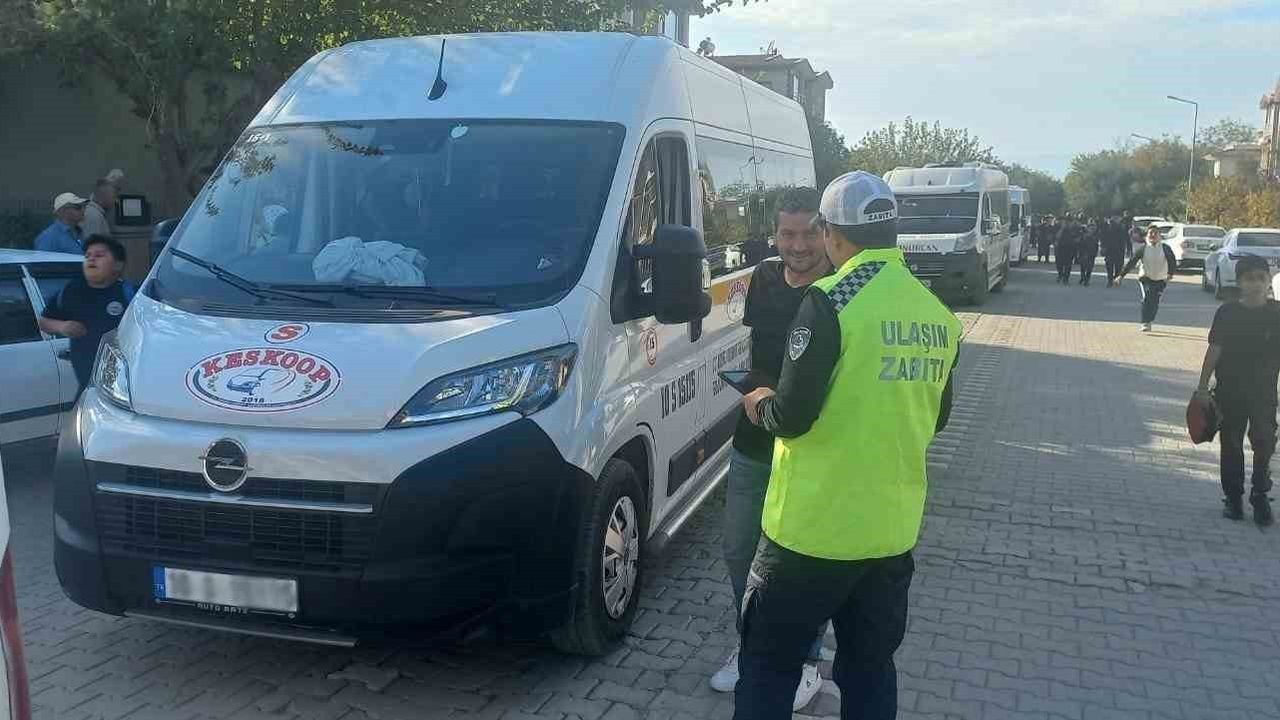 Balıkesir Büyükşehir’den okul servislerine kapsamlı denetim