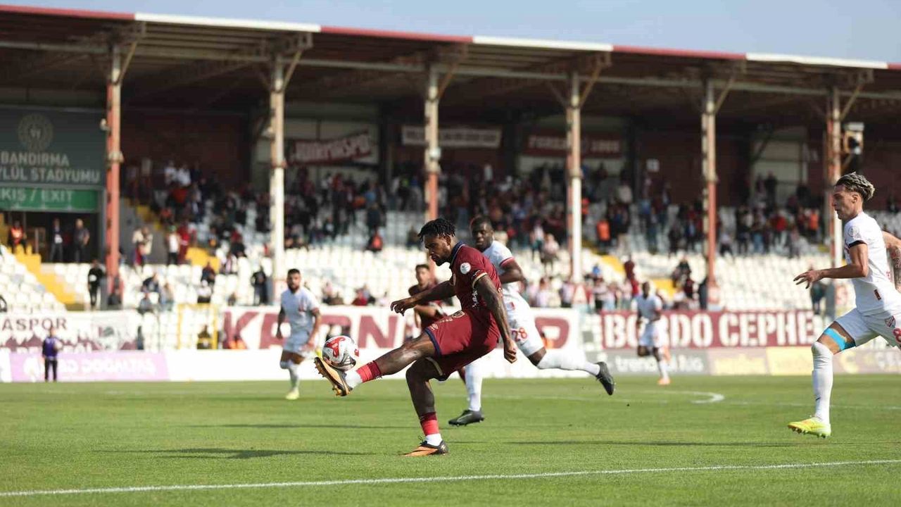 Bandırmaspor 1-0 Boluspor | Trendyol 1. Lig 13. Hafta