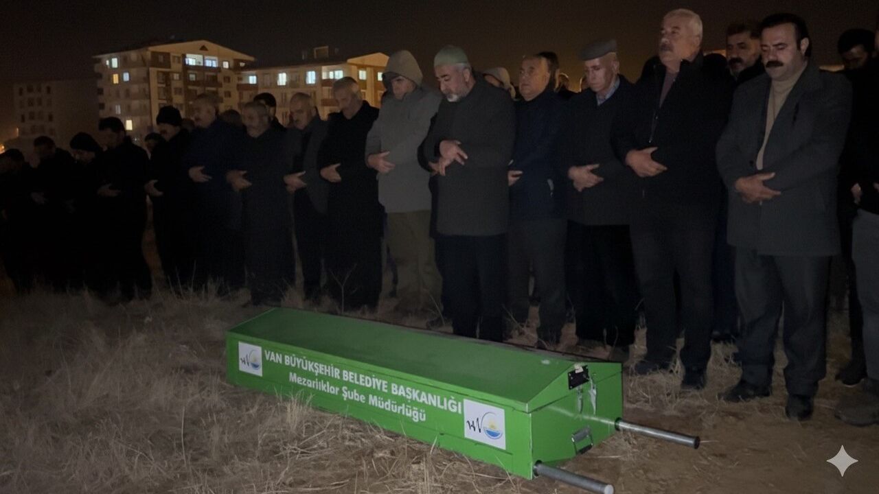 Baraja Uçan Otomobilde Ölen 22 Yaşındaki Cihat Durna Yüksekova'da Toprağa Verildi