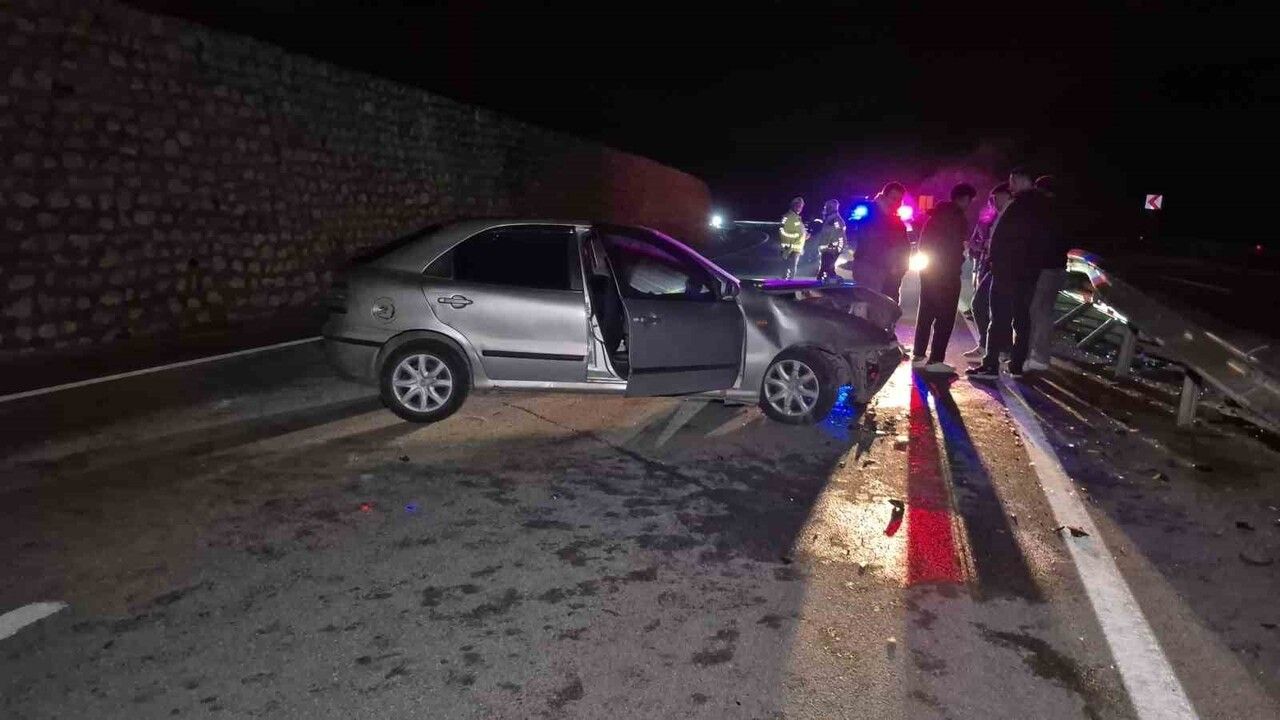 Bartın-Amasra karayolunda yaban hayvanı kazası: 4 yaralı