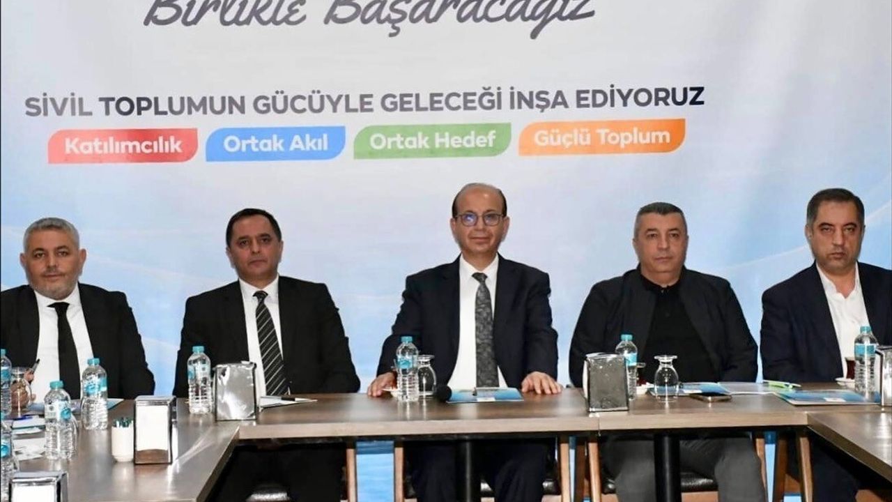 Başkan Geçit iş dünyası ile 'Birlikte Başaracağız' kapsamında ekonomik istişare yaptı