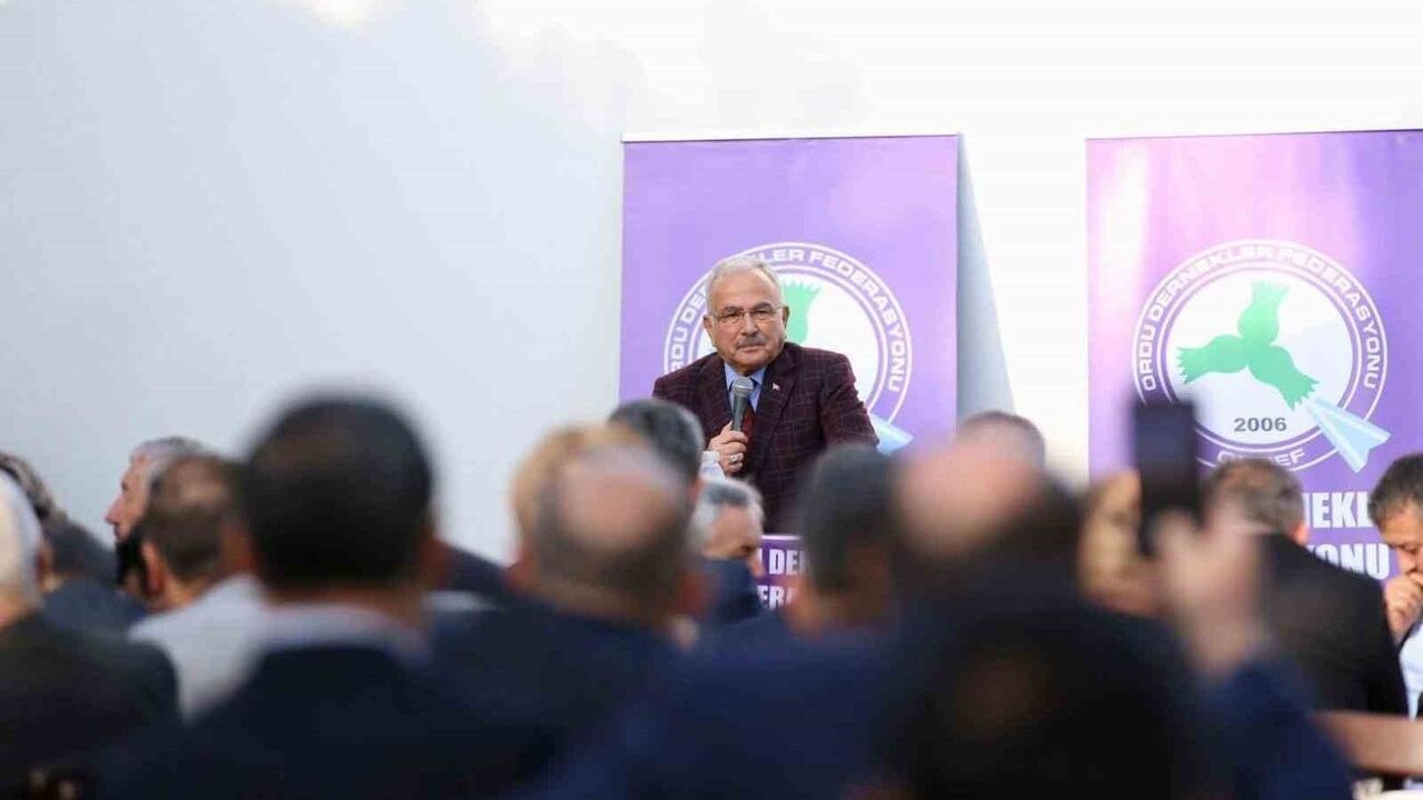 Başkan Güler'den birlik çağrısı: Ordu’yu el birliğiyle büyütelim