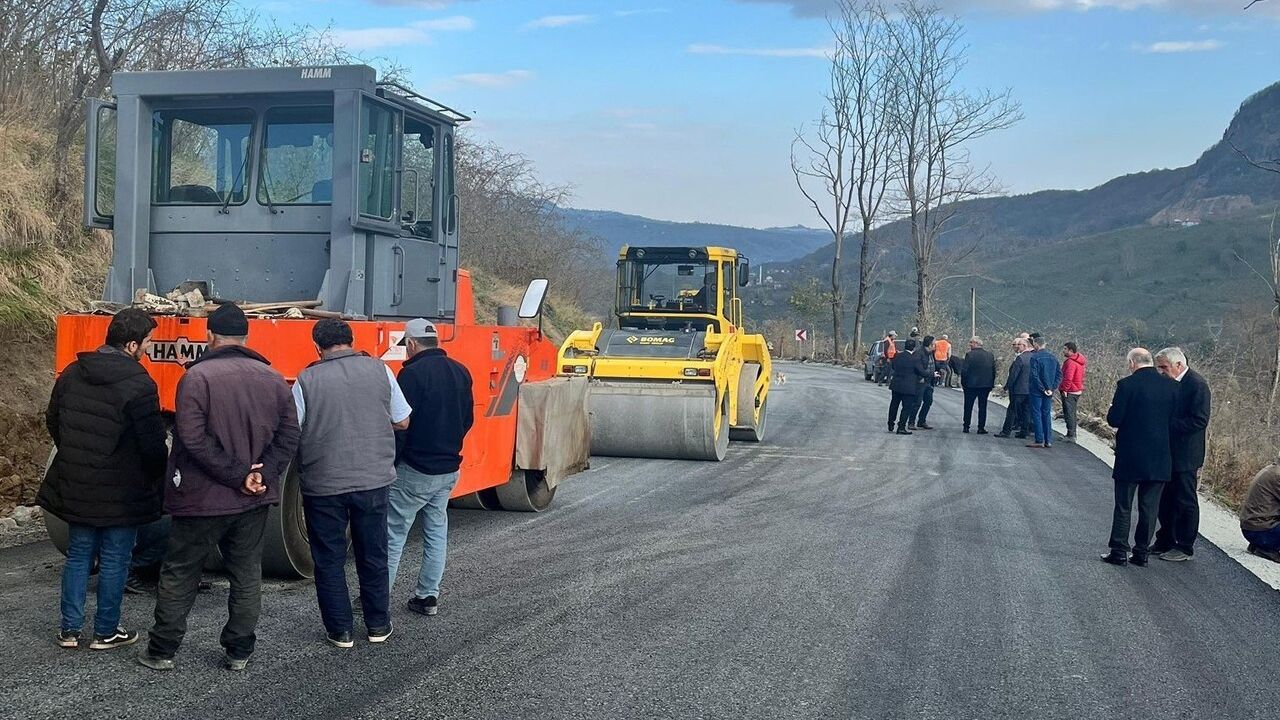 Başkan Türkcan: Sapdere-Damarlı yolu hak ettiği değere kavuşuyor