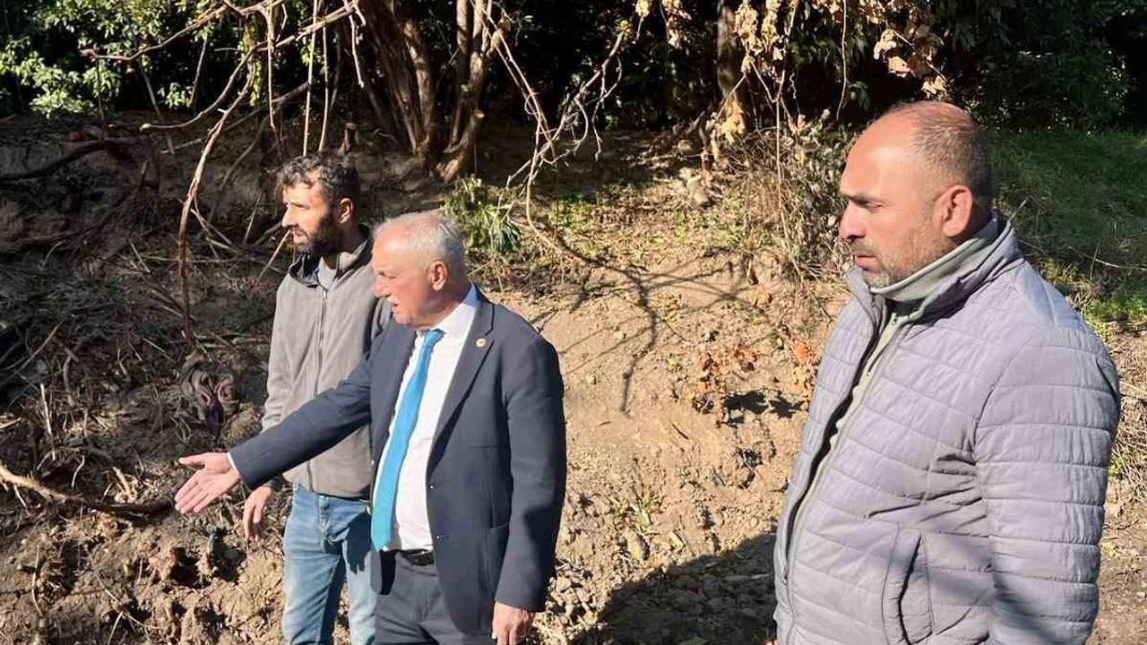 Başkan Yıldırımkaya Sultanhisar'da çalışmaları yerinde inceledi