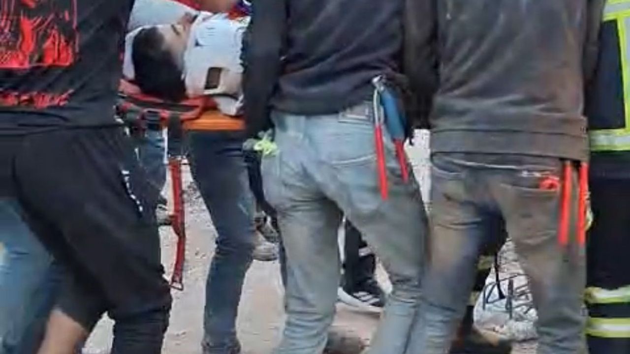 Batman'da inşaatta beton kalıbı çöktü: 2 işçi ağır yaralandı