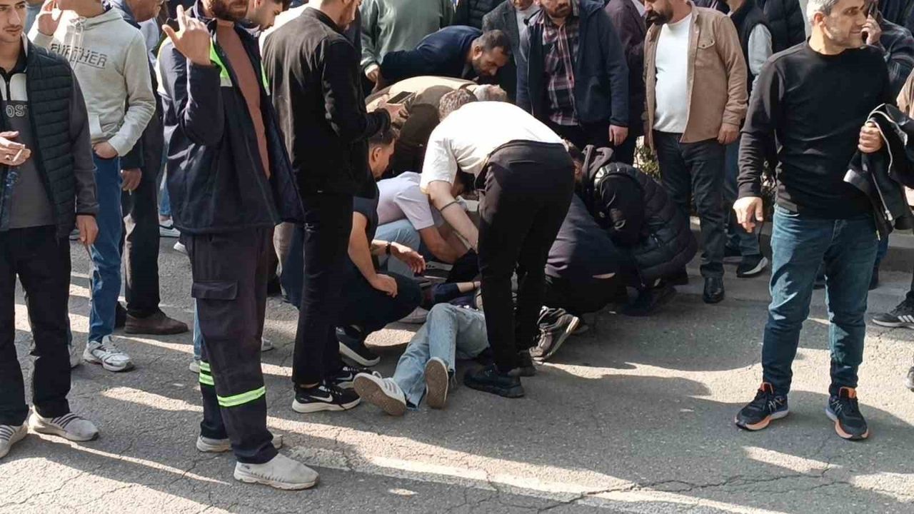 Batman'da otomobilin çarptığı 17 yaşındaki çocuk hastanede