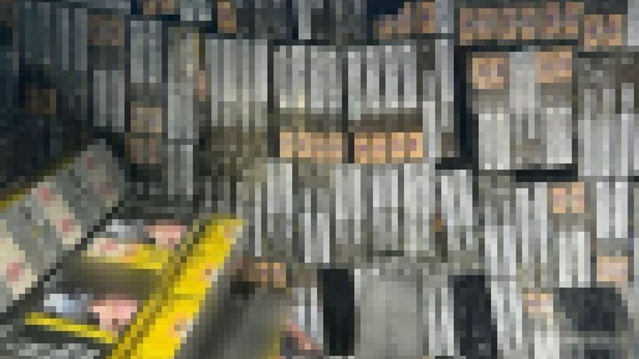 Batman'da su tankerinde 44 bin 900 paket kaçak sigara ele geçirildi