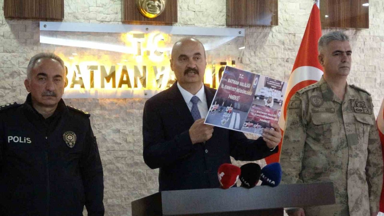 Batman Valisi Canalp: Asayişte Son 1 Yılda %10 Azalma, Aydınlatma Oranları Yüksek