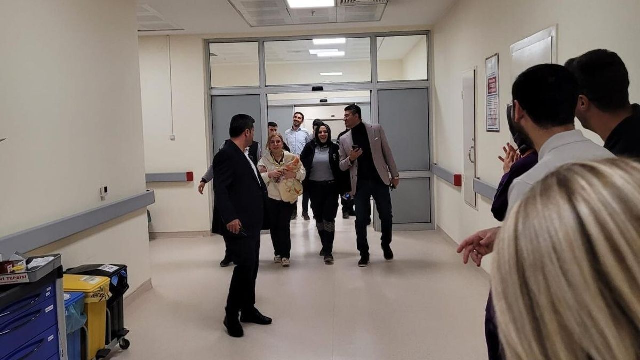 Battalgazi Devlet Hastanesi'nde 'pembe kod' tatbikatı