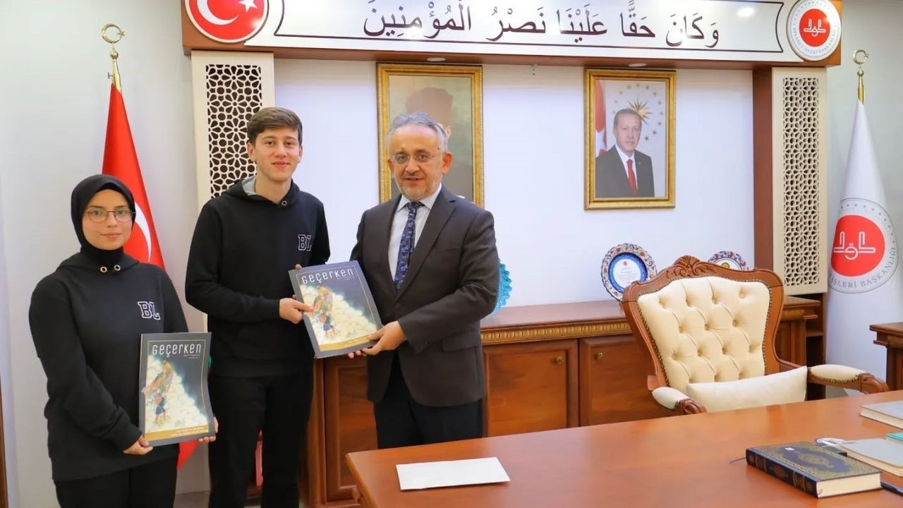 Bayburt Lisesi öğrencilerinden Filistin ve Gazze'ye yardım kampanyası