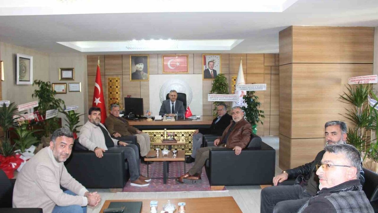 BAYGADER'den Bitlis İl Sağlık Müdürü Doç. Dr. Şaban Ergene'ye 'hayırlı olsun' ziyareti