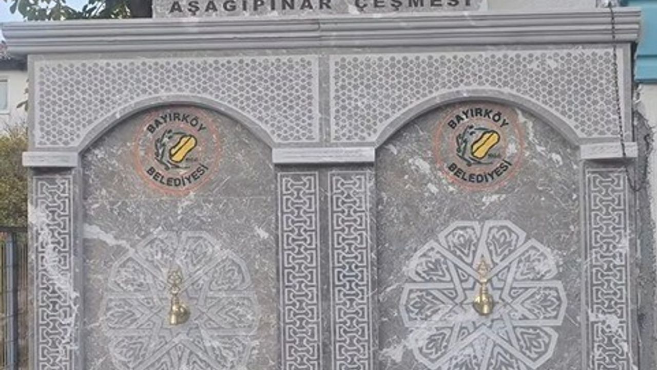 Bayırköy'ün Tarihi Çeşmeleri Restorasyonla Yenilendi
